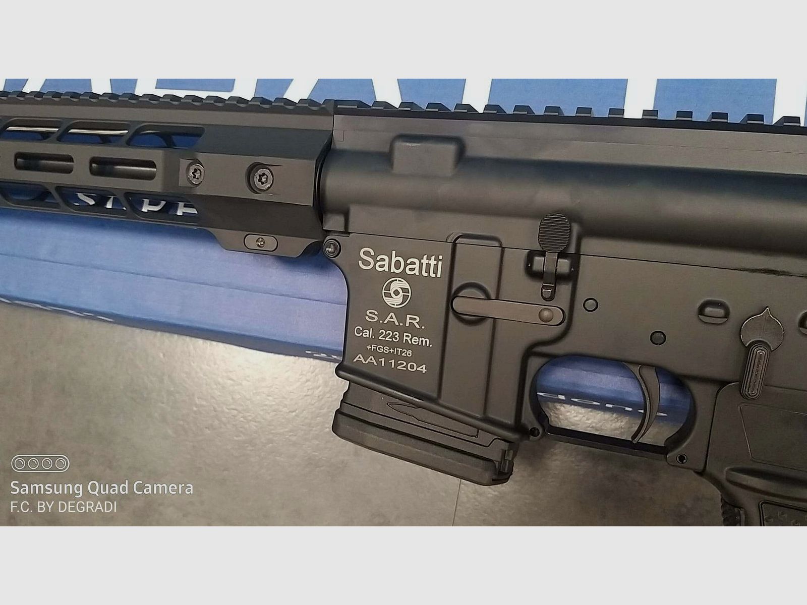 SABATTI SAR BLACK RIFLE CALIBRO 223 REM 18”, immagine 3 di 4