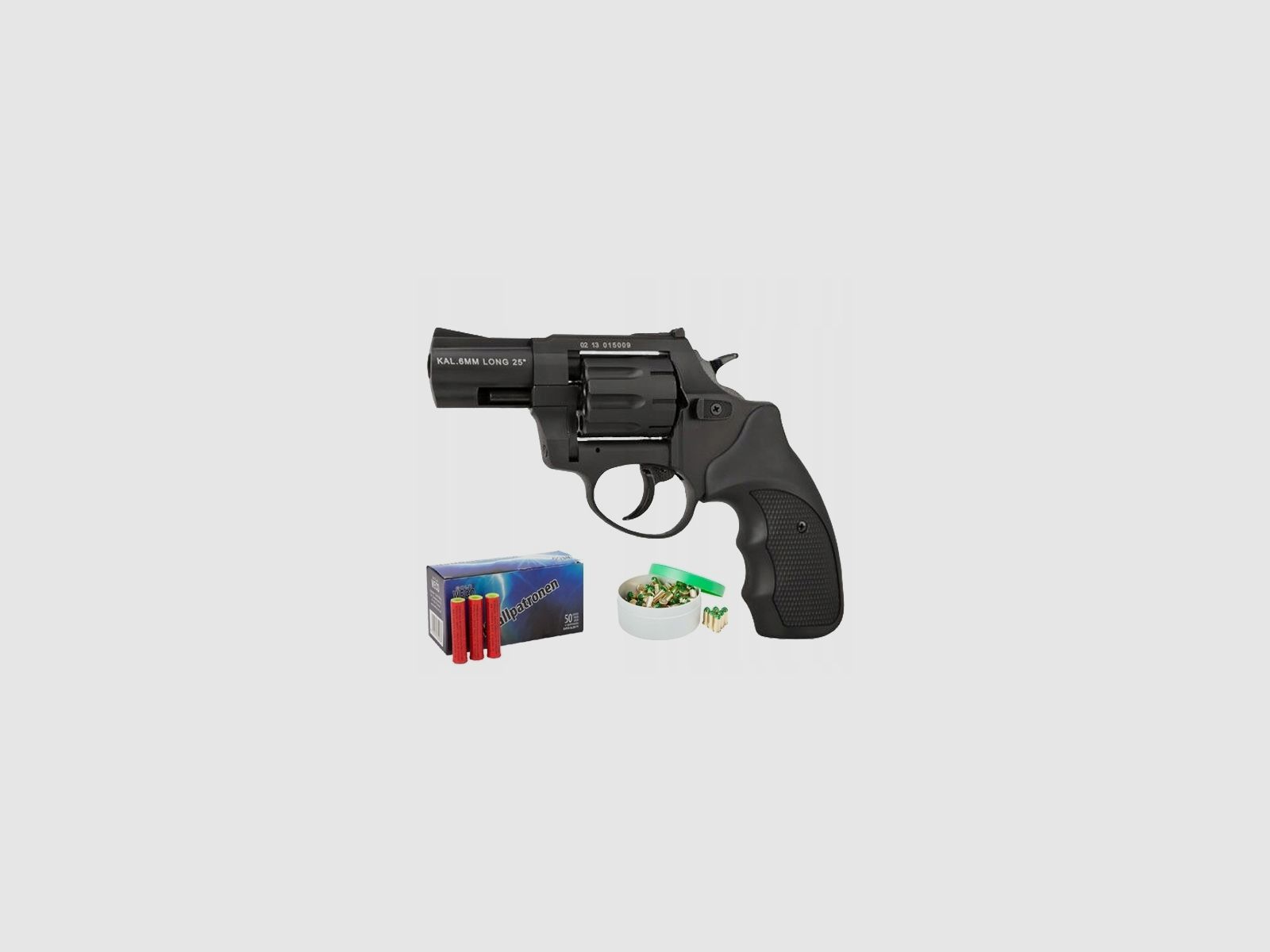 6 mm alarmpistool ZORAKI K-6L Long + munitie + knalpatronen, afbeelding 1 van 11