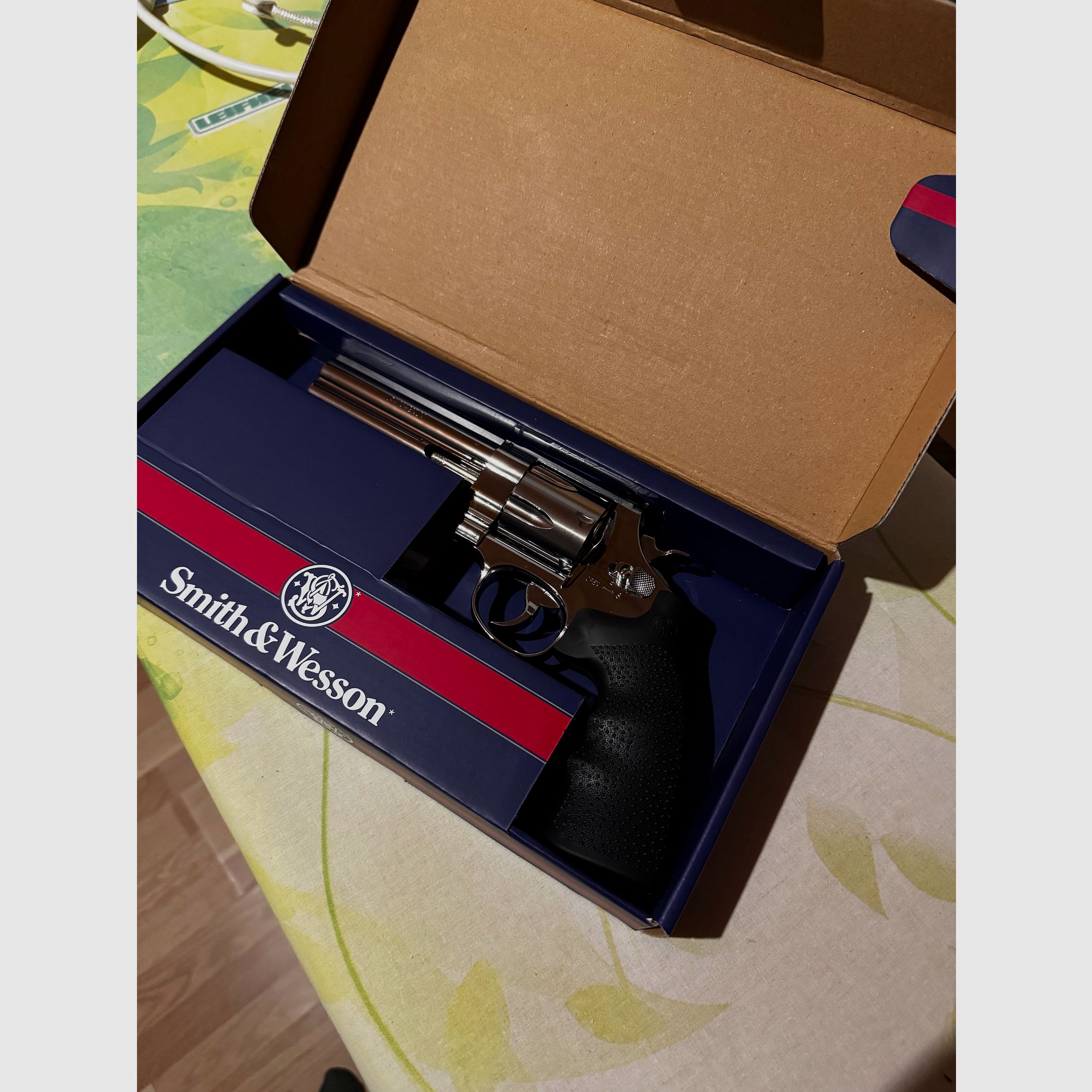 Smith & Wesson Mod. 629 Classic CO2 Revolver 5” Chrom 4,5mm VHB