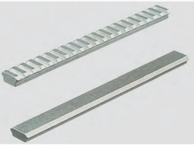 Recknagel mounting rail 204mm BH10 Picatinny with cross grooves, aluminum