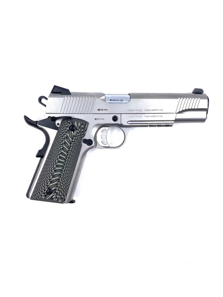 PISTOLE TISAS ZIG PC9 TARGET CAL. 9X19 en acier inoxydable