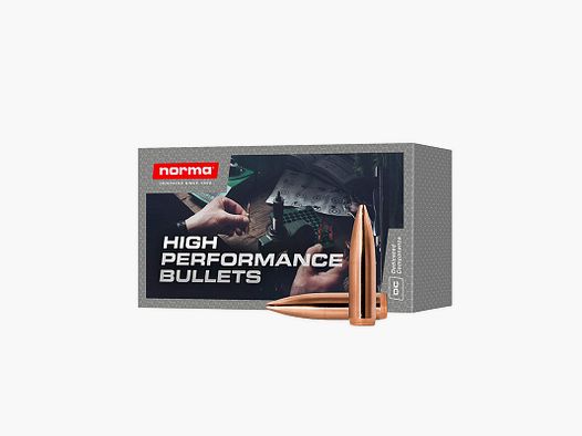 NORMA – BULLE – GTX HPBT MATCH 6.5mm (.264″) 100GR / 6.5G | 500PCS