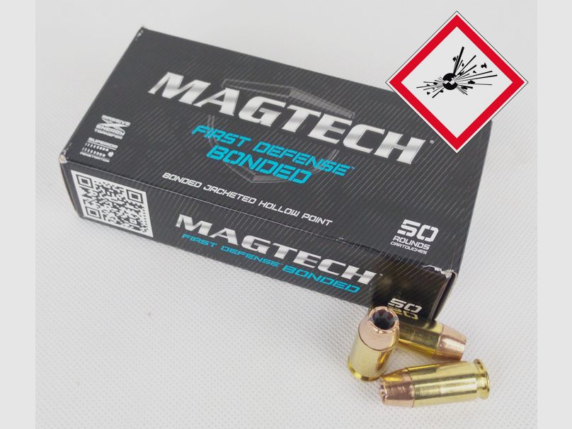 Magtech Pistolenpatrone .45 Auto First Defense Bonded 230grs JHP