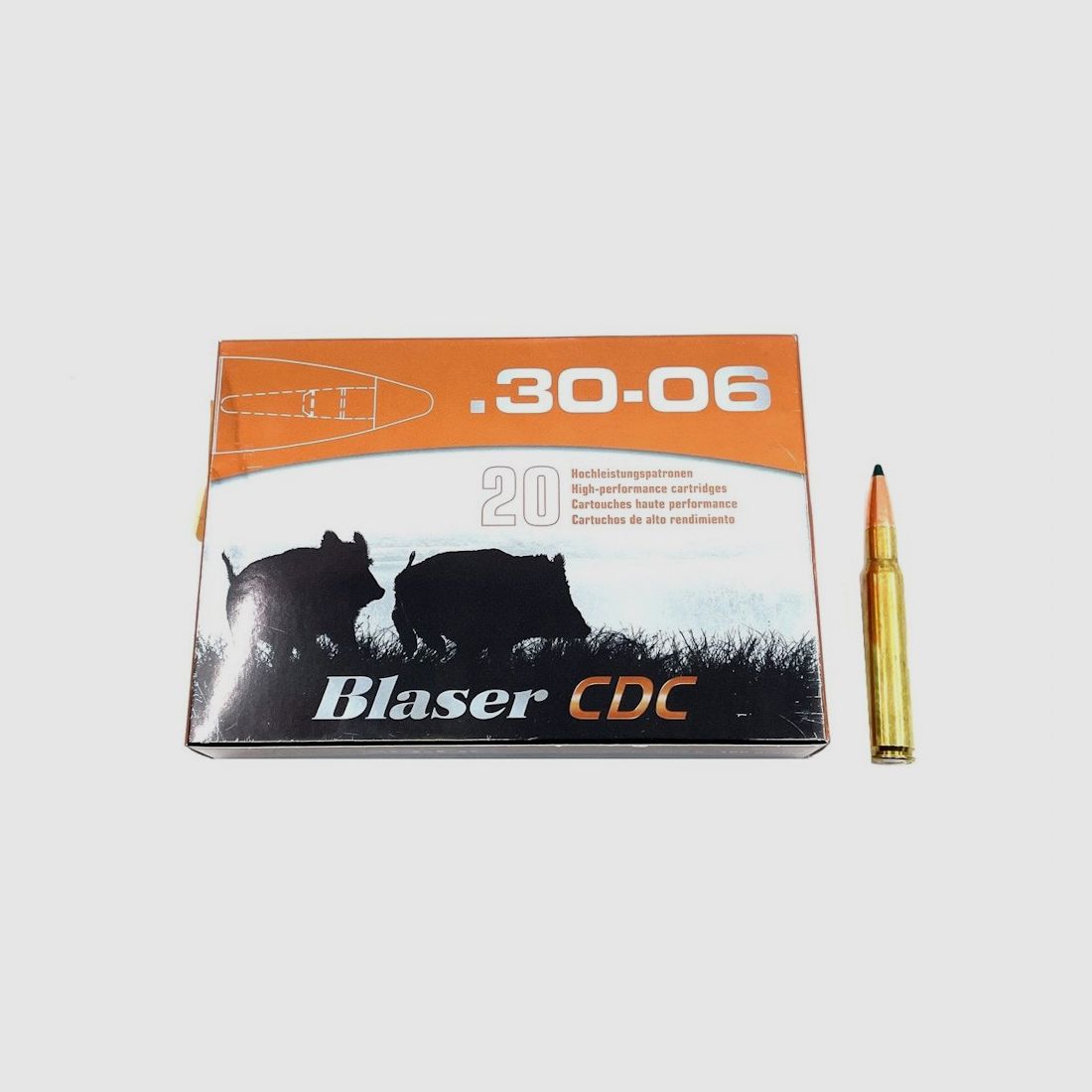 .30-06 Blaser CDC 10.4g. / 160gr.
