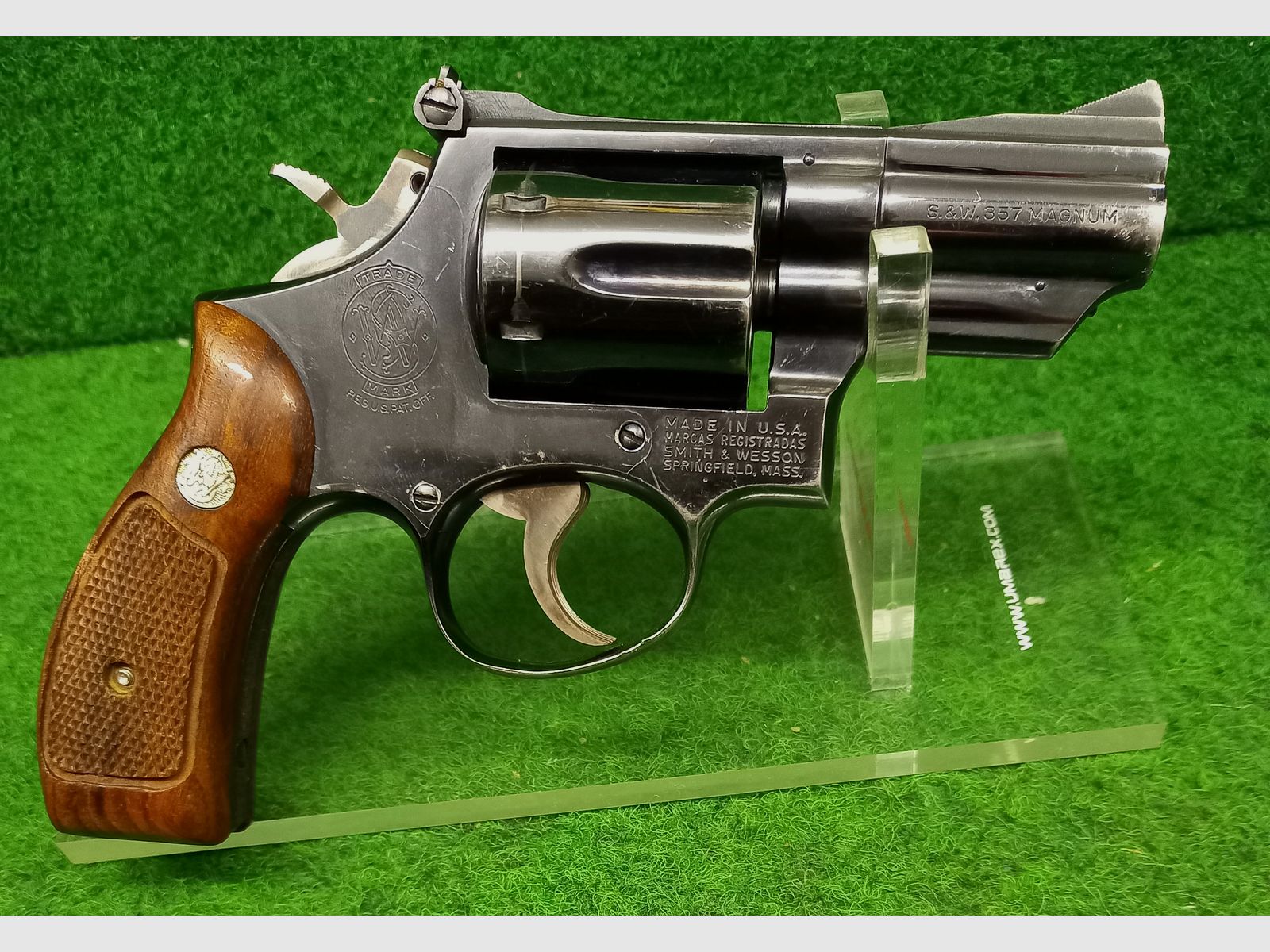 S&W Revolver Kaliber 357Mag der Hamburger Polizei. 