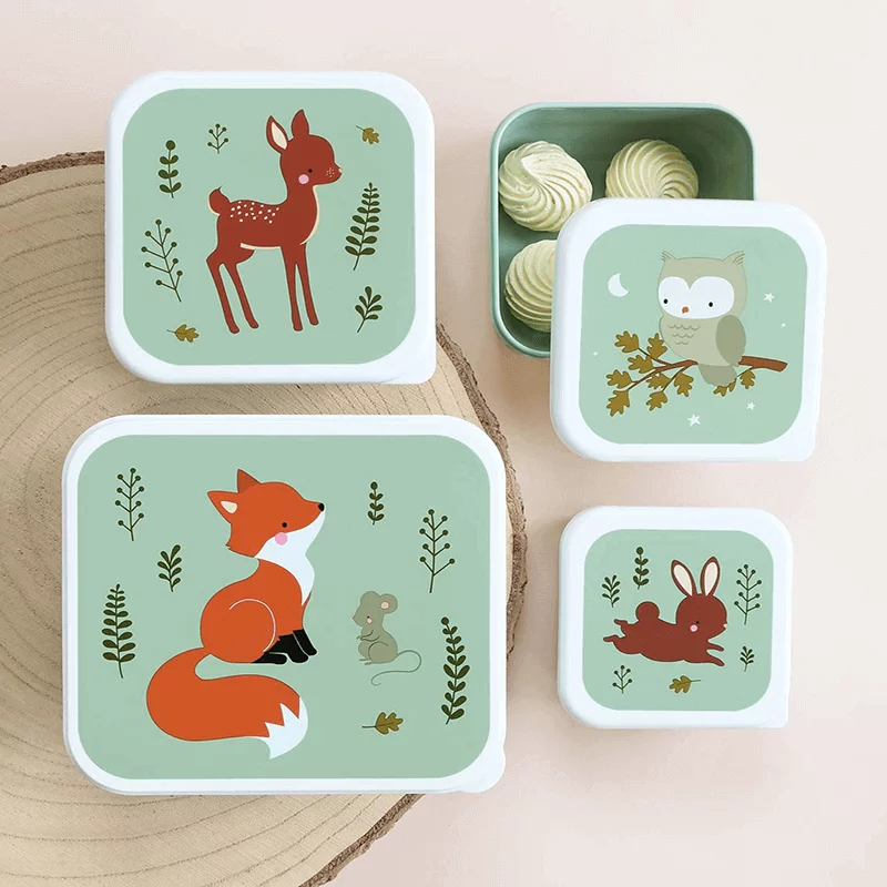 Set de boîtes à lunch pour enfants "Amis de la forêt", image 5 sur 7