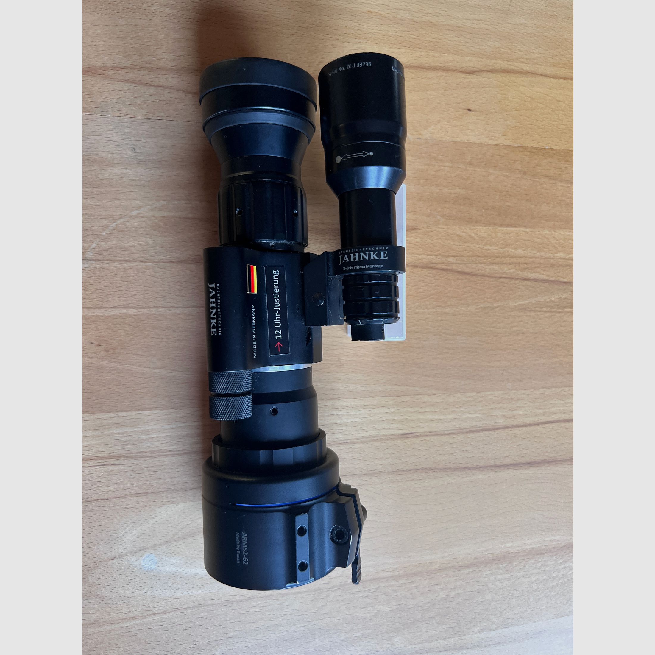 Nachtzichtapparaat Jahnke DJ-8 NSV 1x48