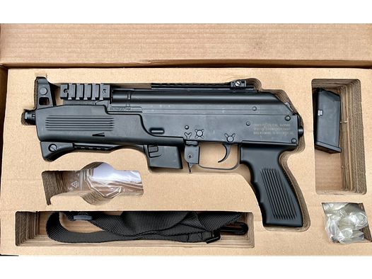 Nova Modul AK47 Pistole in 9mm mit Glock Magazinaufnahme