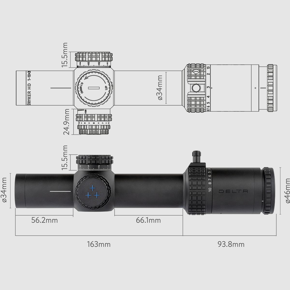 Delta Stryker HD 1-10×28 SDOG-1, Bild 5 von 6