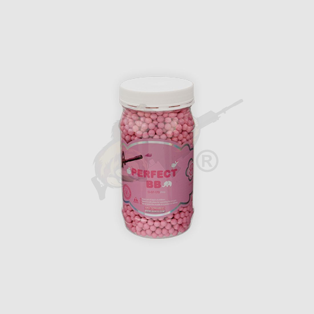 Perfect Airsoft BB`s 0.20g (2.400 Stück) diameter 5,95mm - Pink