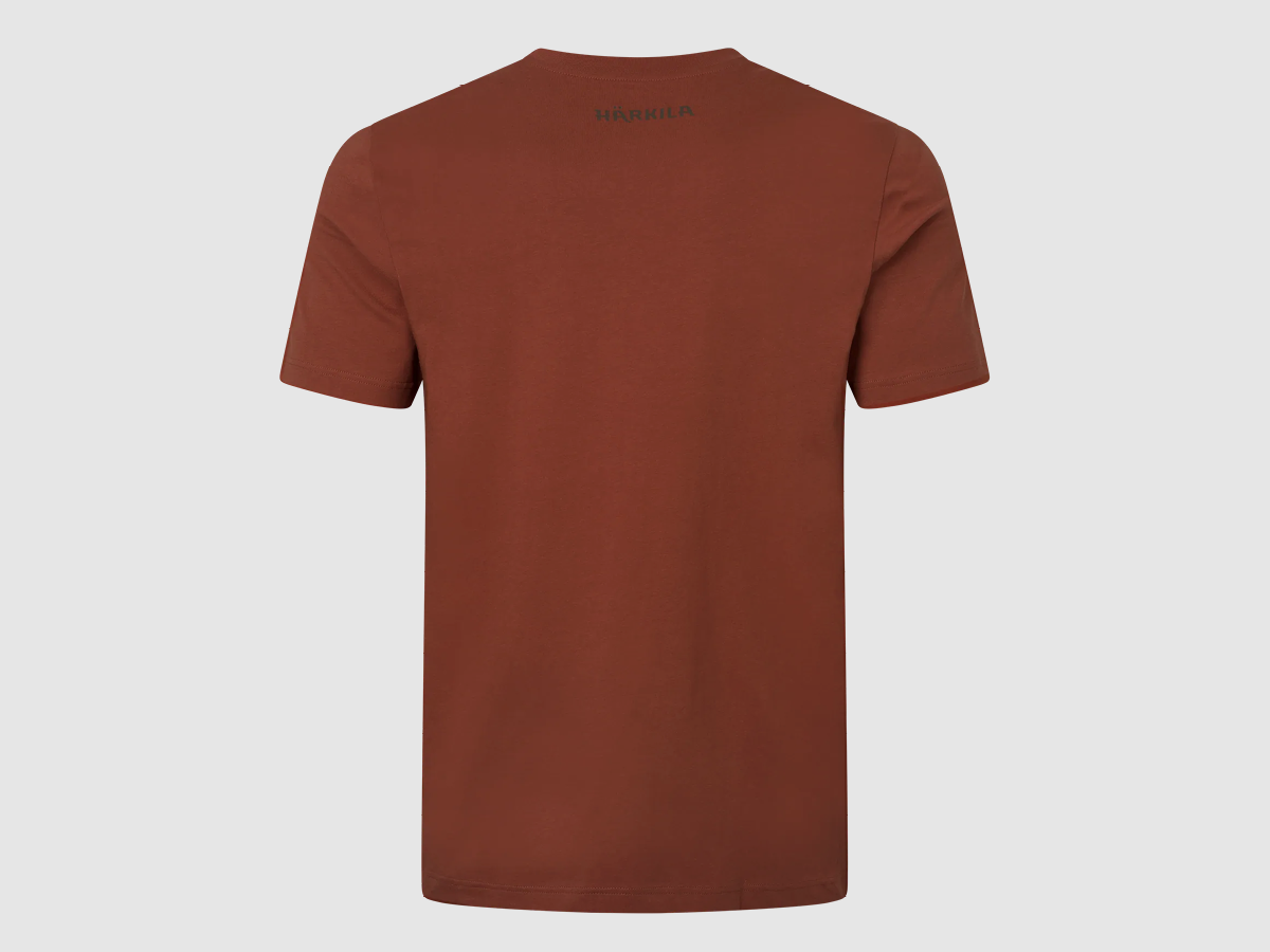 Härkila Nature T-shirt i Autumn Orange, billede 2 af 4