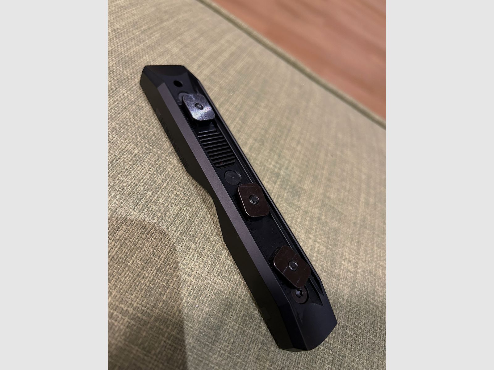 Dentler mounting rail BASIS steel for Swarovski rail