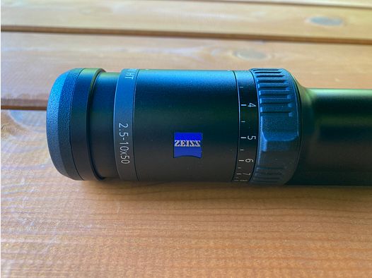 Zeiss 2,5-10x50 mit Schiene Zeiss HT