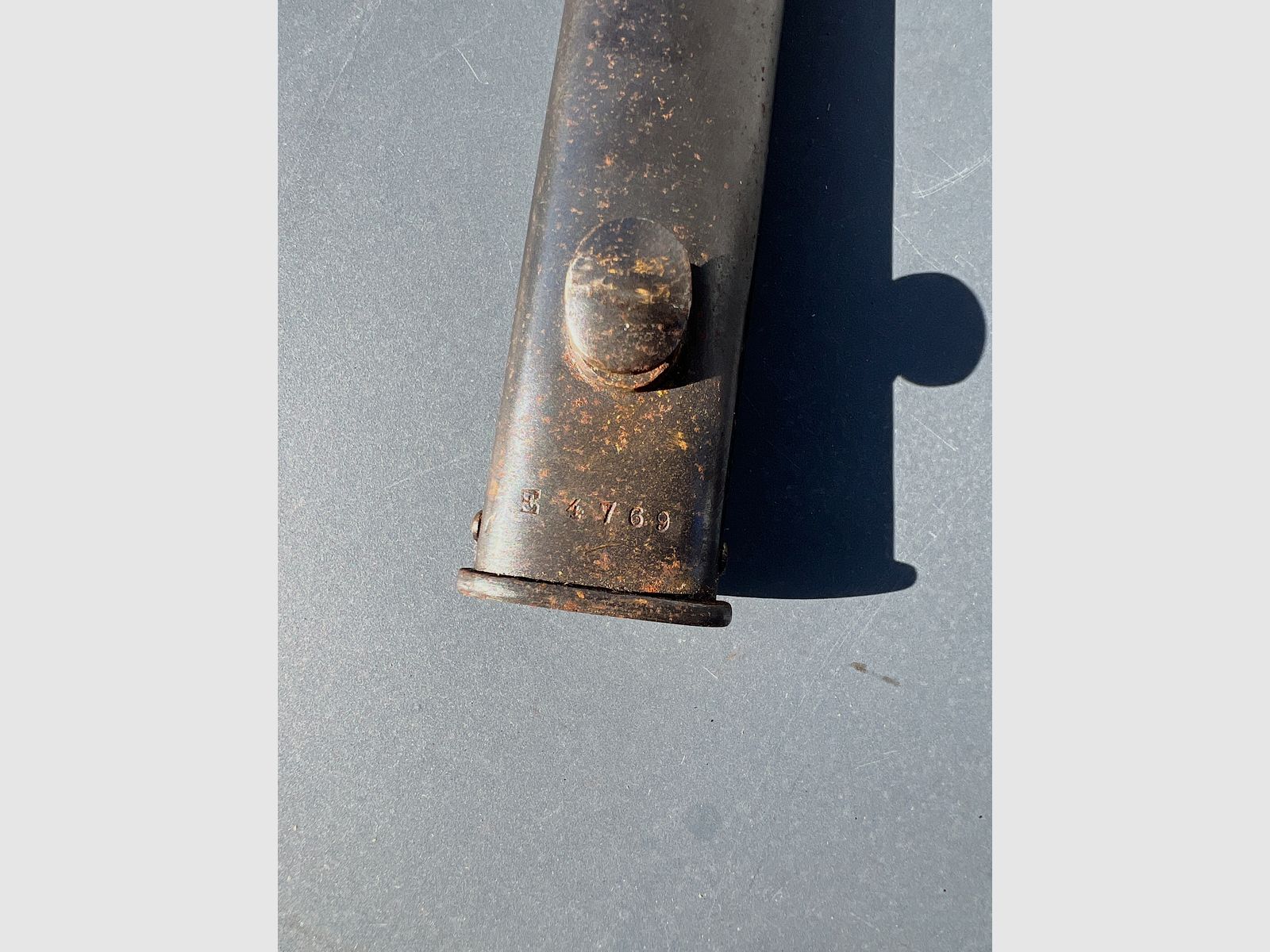 Historisches Argentinisches Mauser Bajonett Modell 1891 – WKC Solingen – Militaria