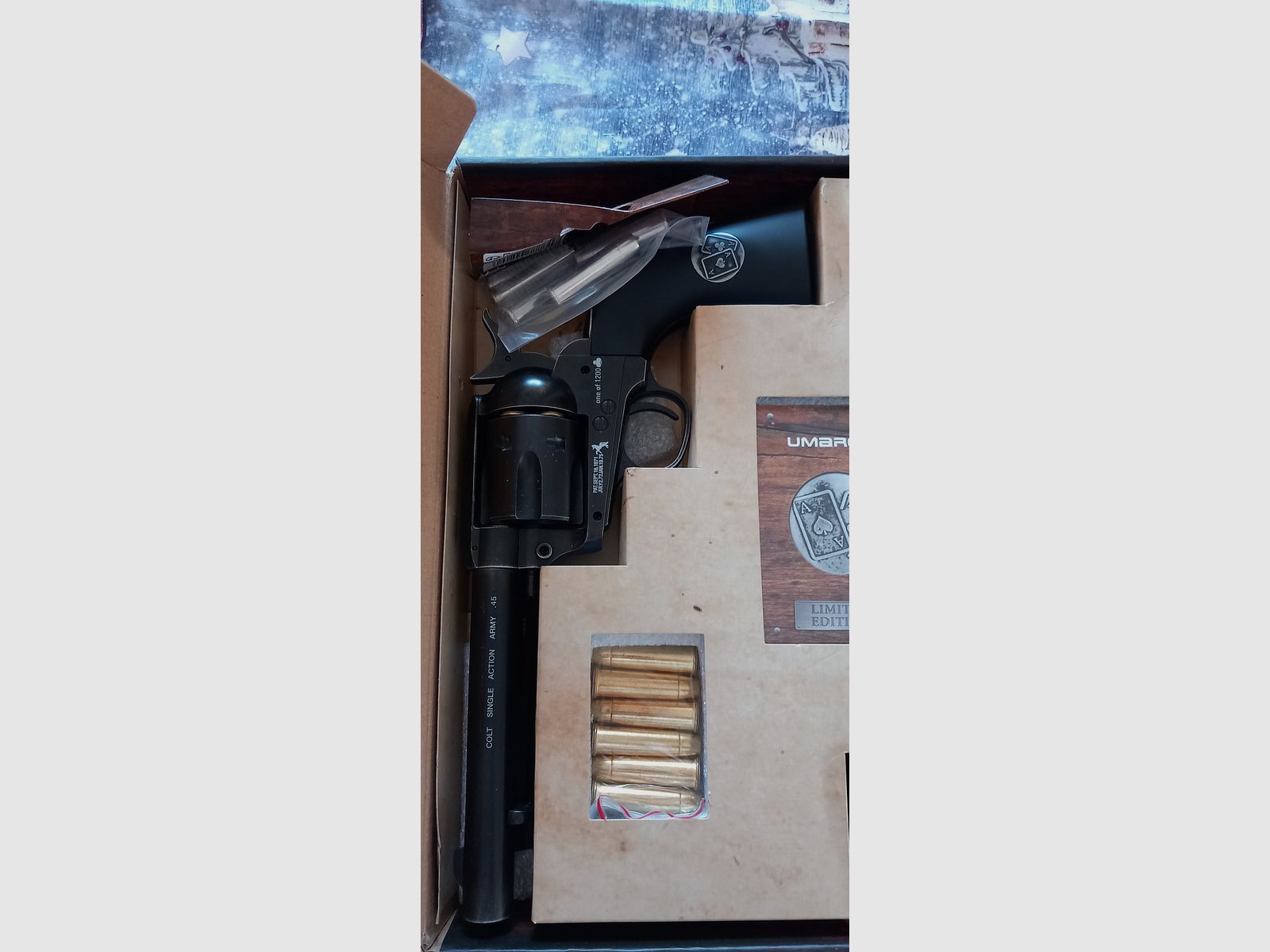 Cold Single Action SAA.45 Co2 Limited Edition