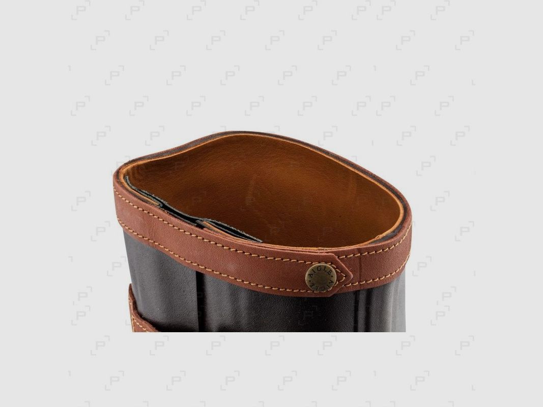 Botte AIGLE SIGNATURE PF (Pied Fort) DOUBLÉE CUIR Farbe braun, Bild 4 von 4