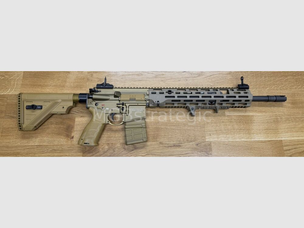 Heckler & Koch MR223 A3 G95A1 Aggiornamenti 16,5 Canne Fucile Semiautomatico .223Rem Versione Civile H&K G95A1 con Aggiornamenti G95K e G95A1 / HK416 H&K 416 / MR 223 A3 MGB95A1