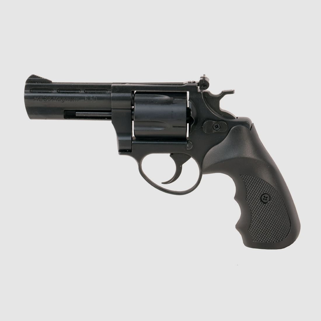 LEP Druckluft Revolver ME 38 Magnum brĂĽniert Kaliber 5,5 mm (P18)
