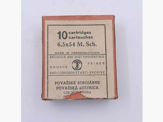 Sellier & Bellot CZ Büchsenpatronen 6,5x54M.Schönauer