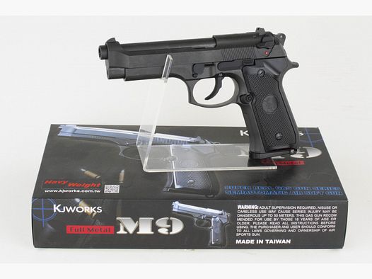 KJW M9 Airsoft Pistole Heavy Weight | Gas Blowback GBB | *NEUWARE*