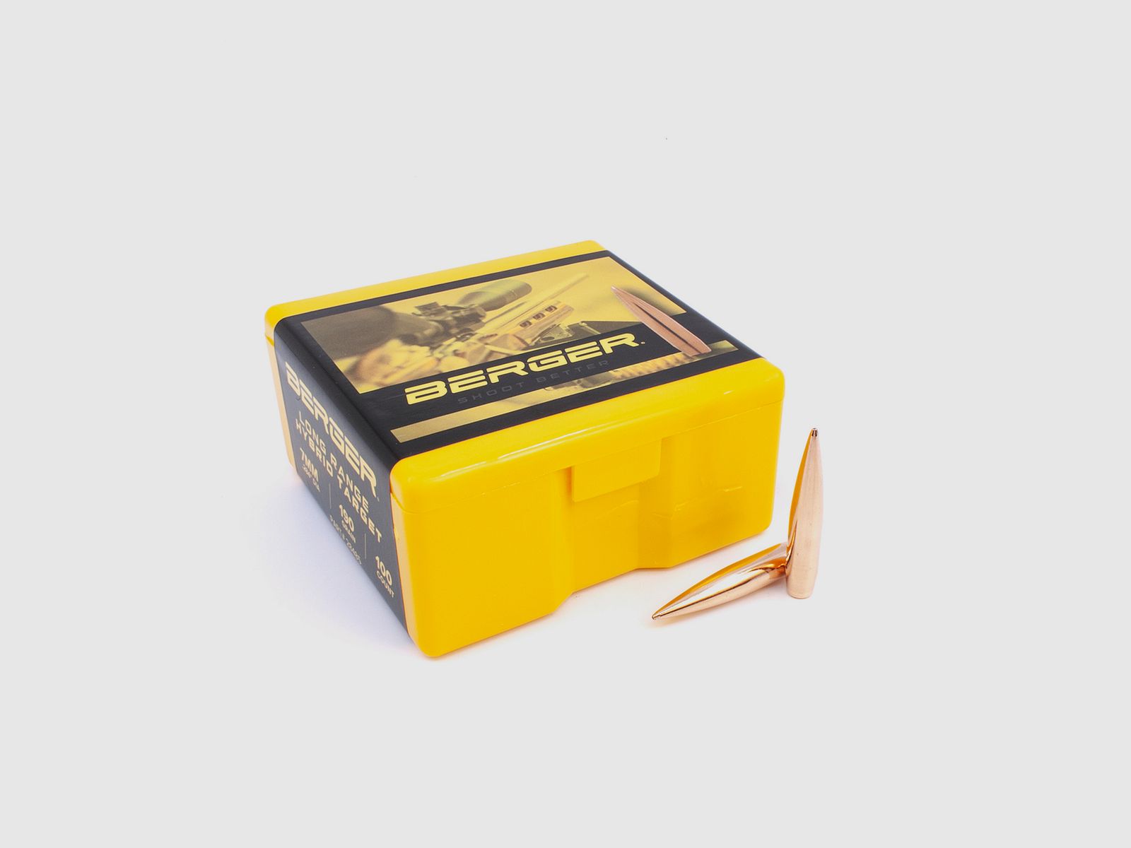 Berger Geschoss 7mm/.284 Long Range Hybrid Target 190GR 500 Stück
