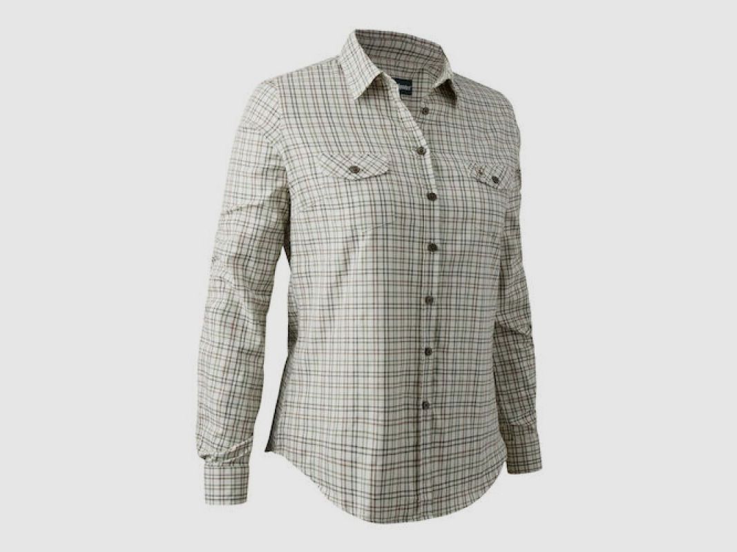 Deerhunter Lady Sarah Bluse green check
