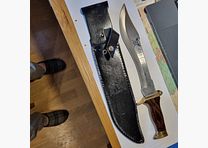 Cuchillo MAGNUM RANGER 440-A Super, cuchillo Bowie, con sierra Stainless Steel