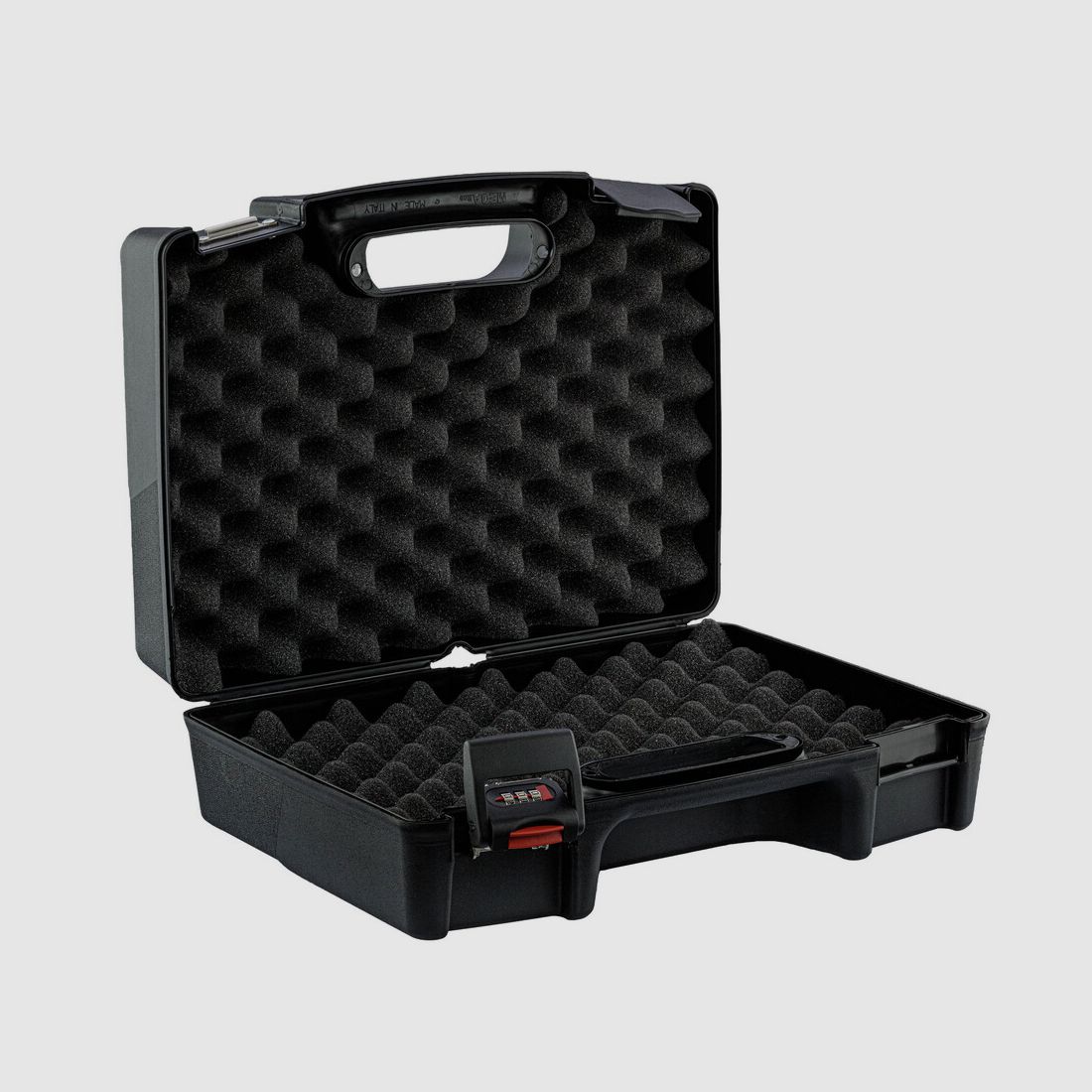SCHWARZER KOFFERTASCHE FÜR HANDFEUERWAFFEN MIT CODEVERSCHLUSS, Bild 2 von 2