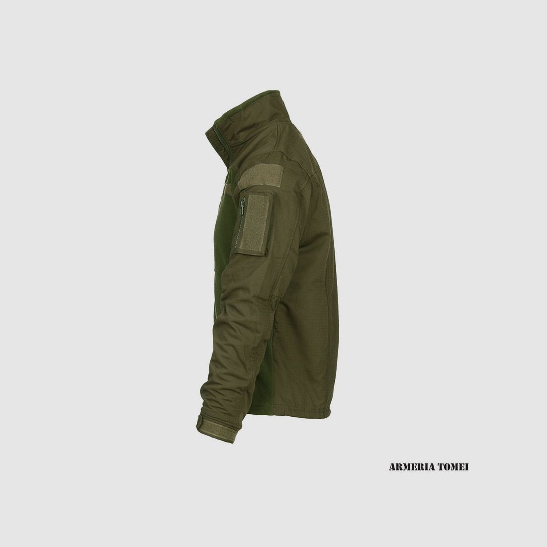 FOSTEX – KOMBAT FLEECE-JACKE GRÜN, Bild 2 von 3