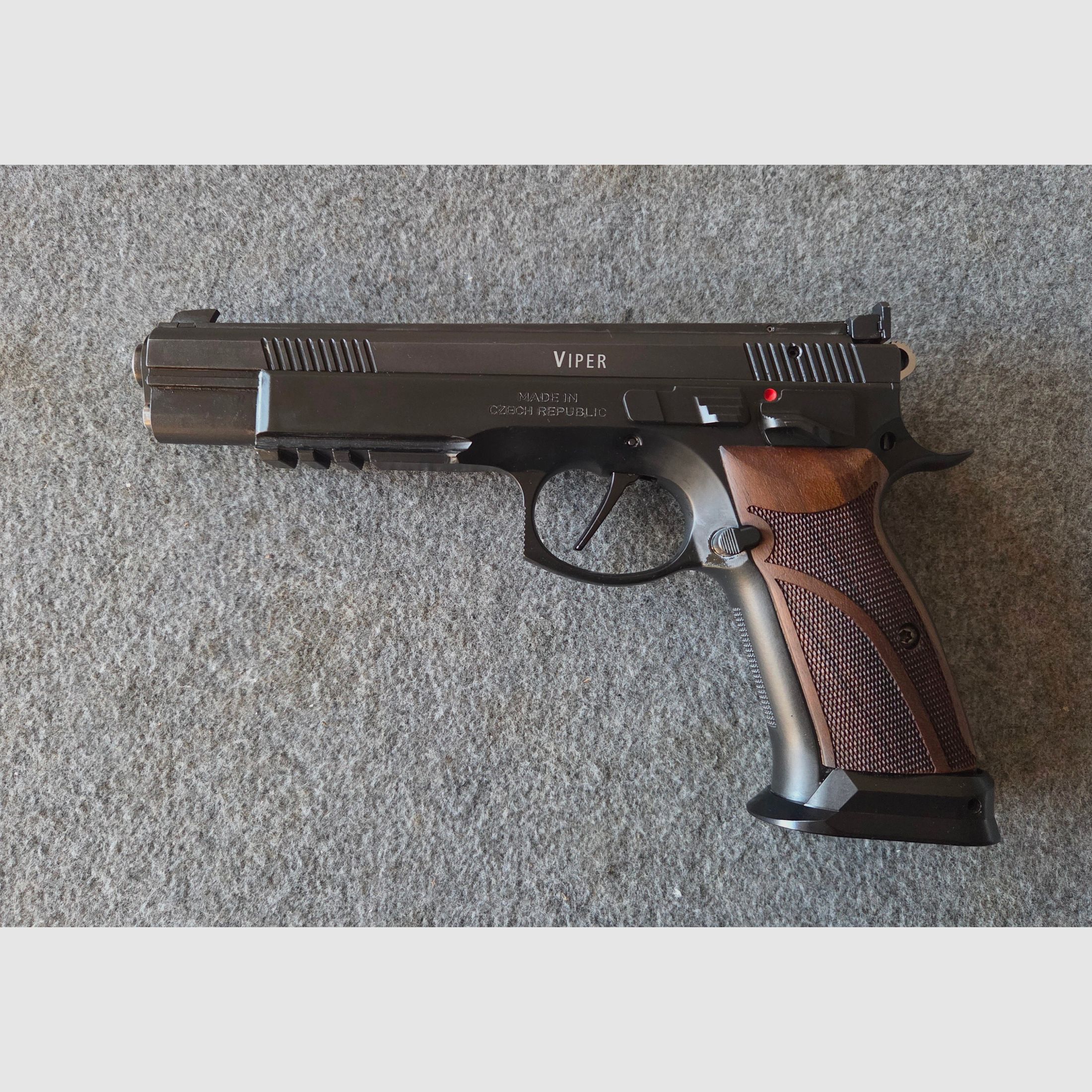 CZ75 Viper 6" und Anschlagschaft KPOS G2