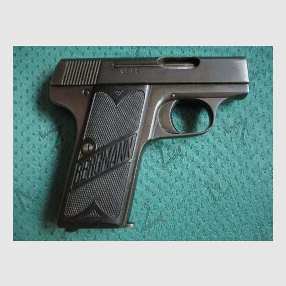 Pistola 6,35mm Bergmann Nr. 3 dalla collezione 3