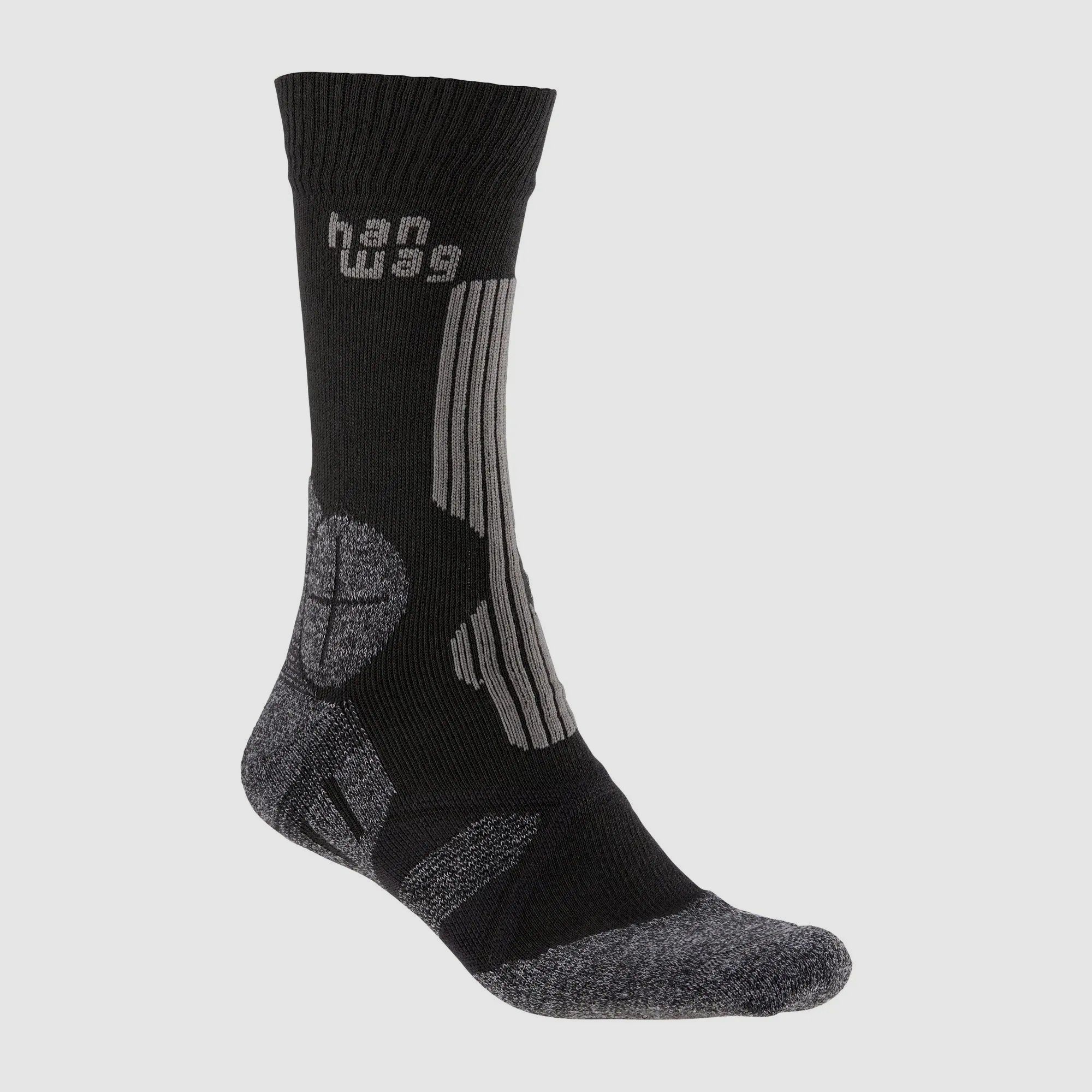 Hanwag Hanwag Socken Trek asphalt schwarz
