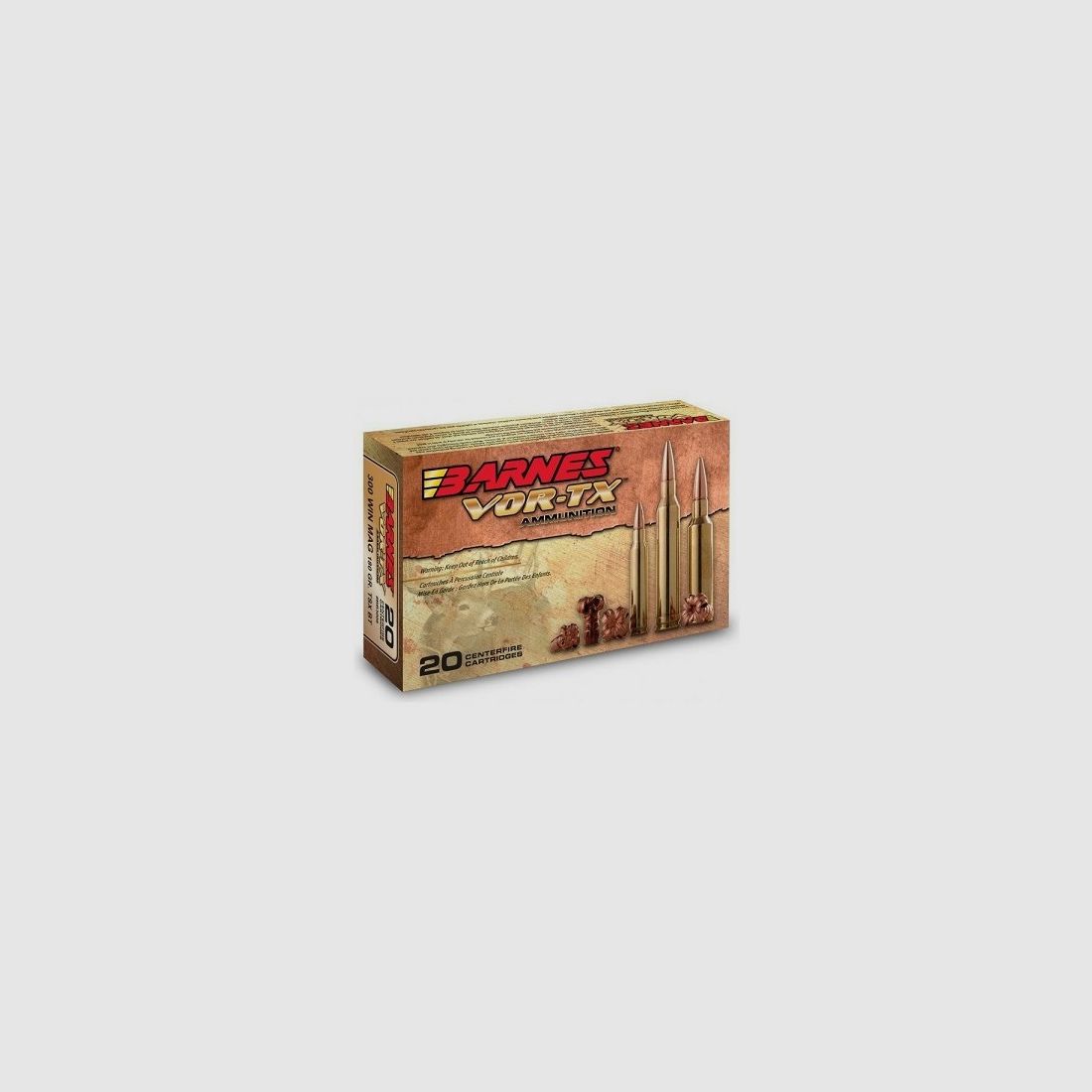 BARNES - VOR-TX TSX - 375 H&H - 300 grains