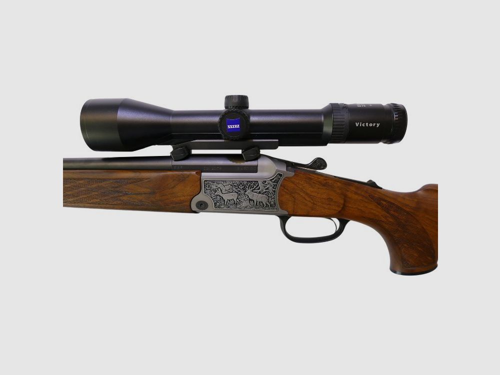 Blaser B95 Luxus mit Zfr. Zeiss 20/76,8x57JRS Bockbüchsflinte