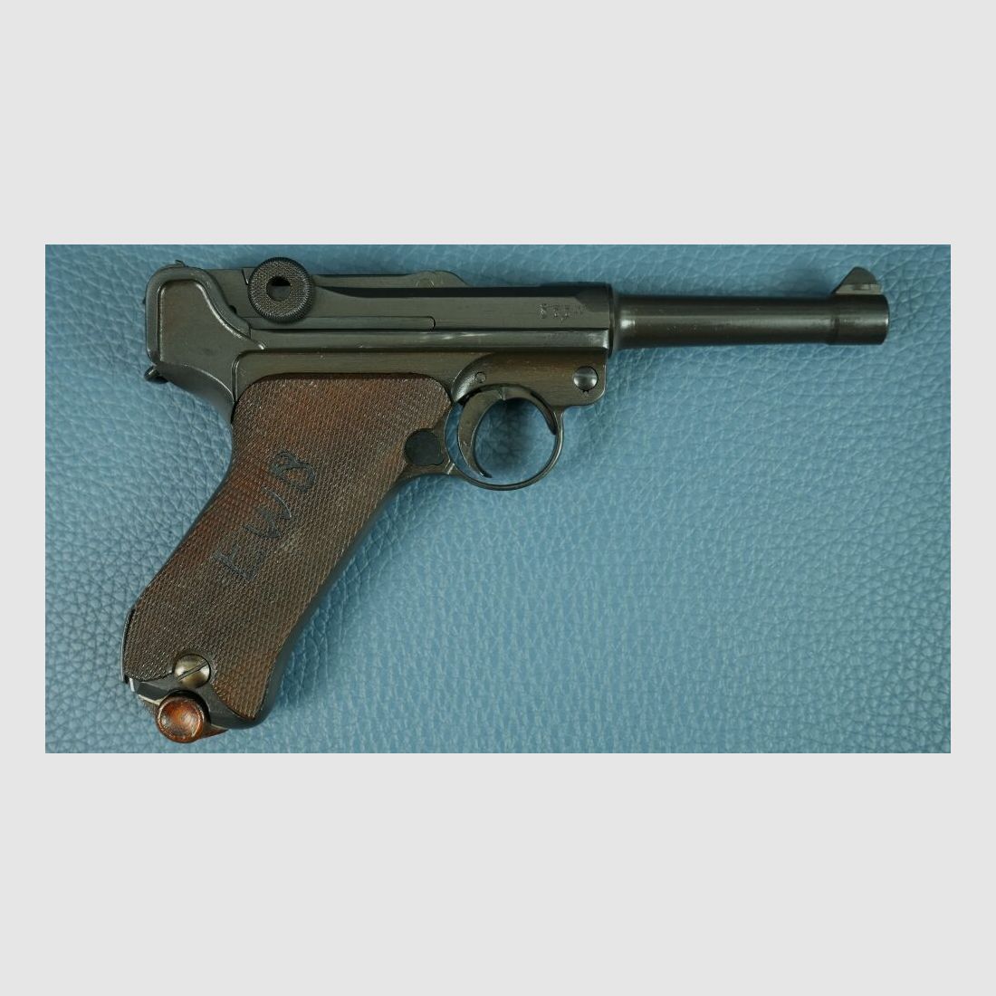 DWM Parabellum Pistool 08 met EWB-gravure (1918/1920) 9mm Luger