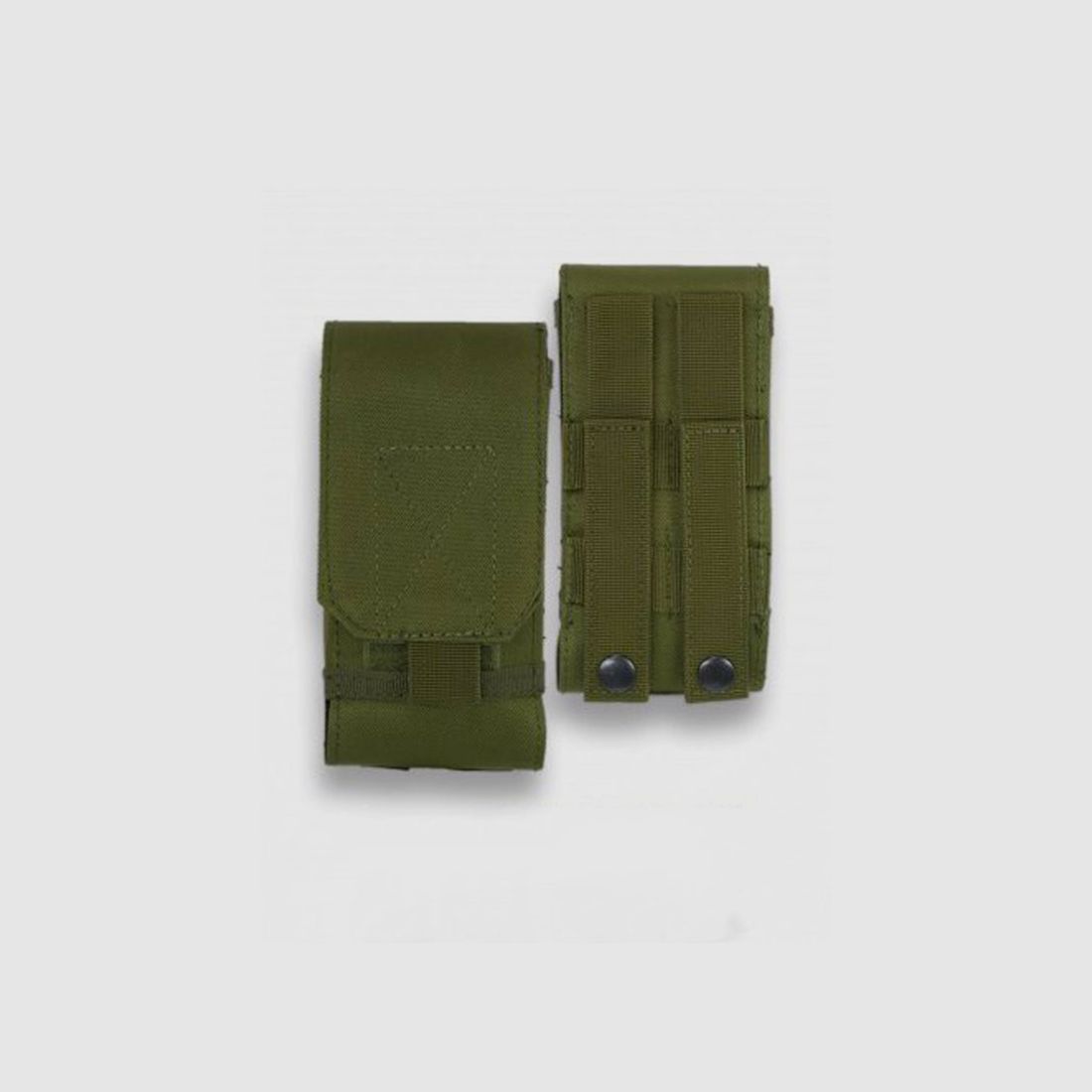 BARBARIC – POCHETTE À MAGAZINE SIMPLE AVEC FERMETURE VELCRO ET ATTACHE À RESSORT 600D, image 1 sur 2