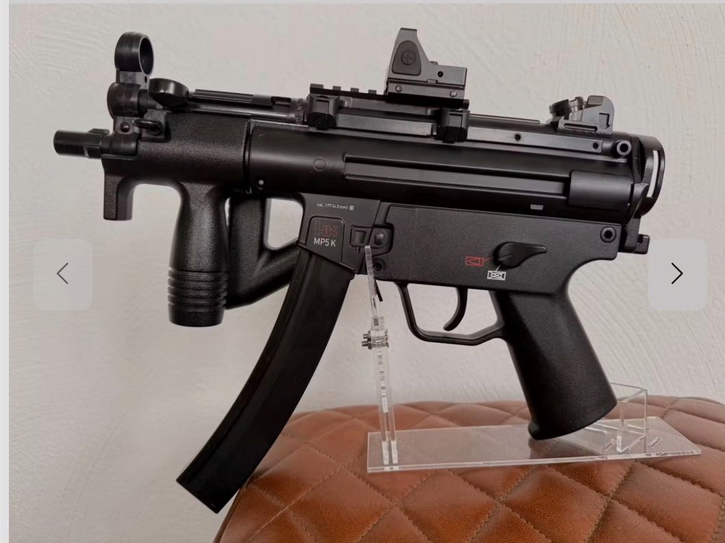 H&K MP5 K-PDW als 4,5 mm Co2 Blowback