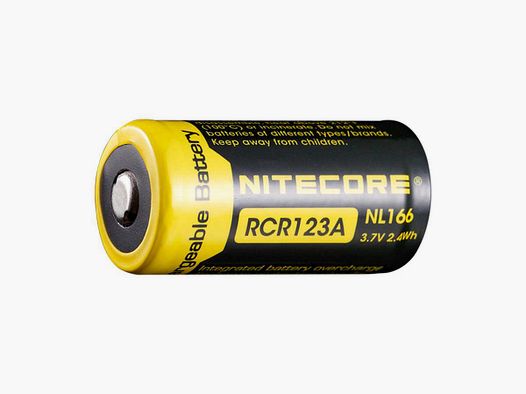 Batterie, Accumulatori Li-ion RCR123A Nitecore