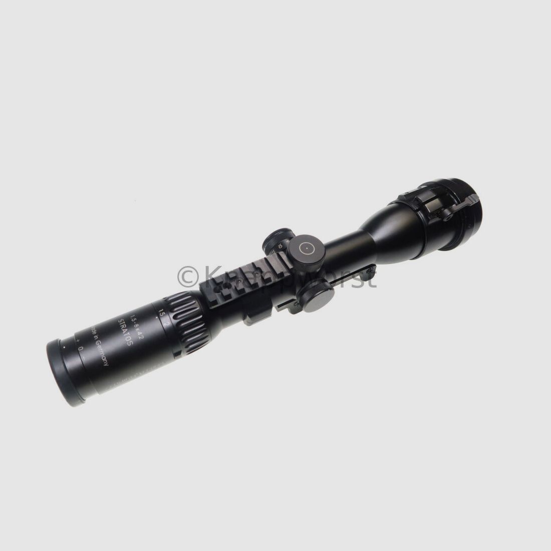 Schmidt & Bender Schmidt & Bender Stratos 1,5-8x42 LMZ ink Rusan Adapter