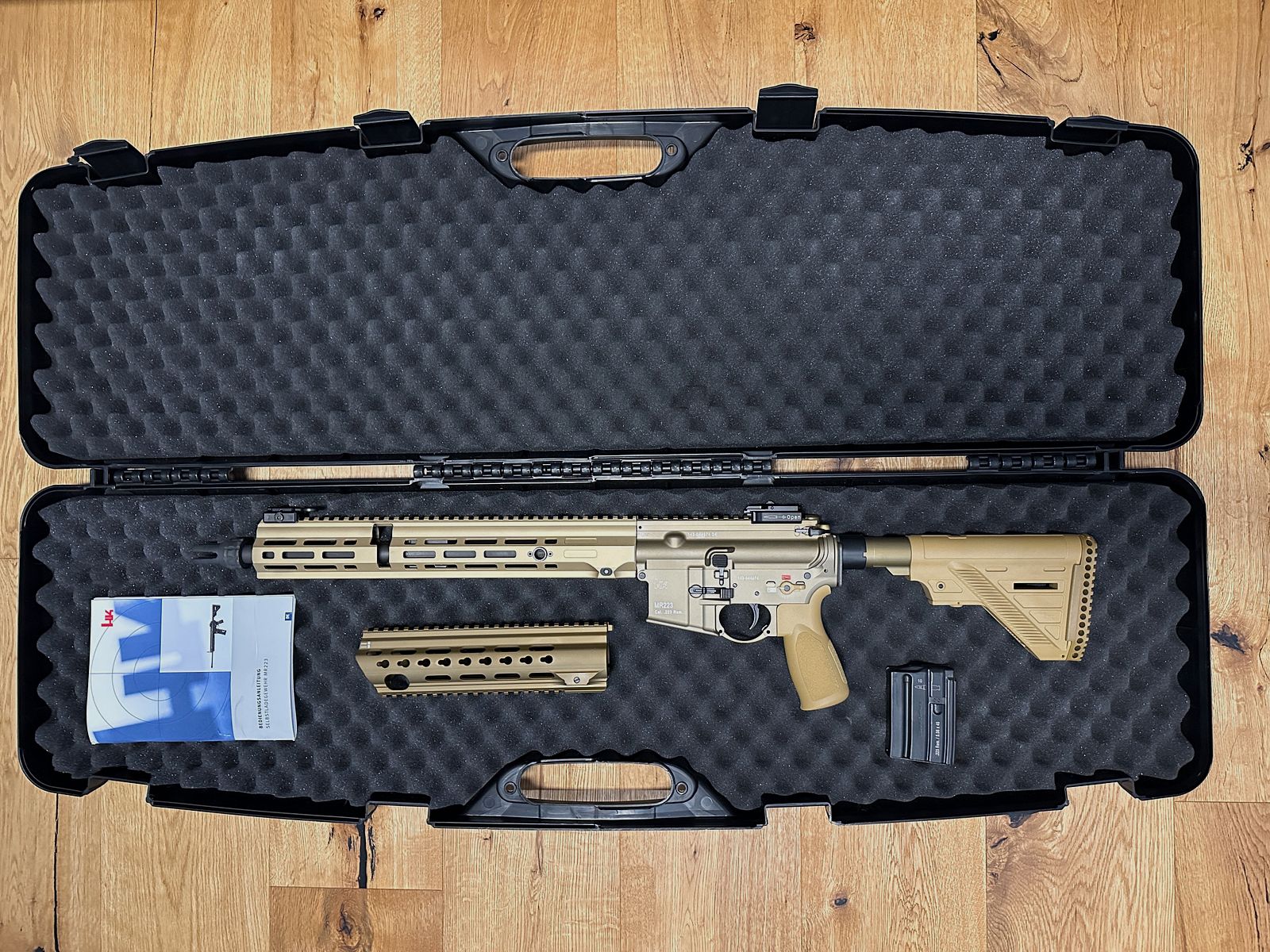 Heckler & Koch MR223 A3 16,5“ in  RAL 8000
