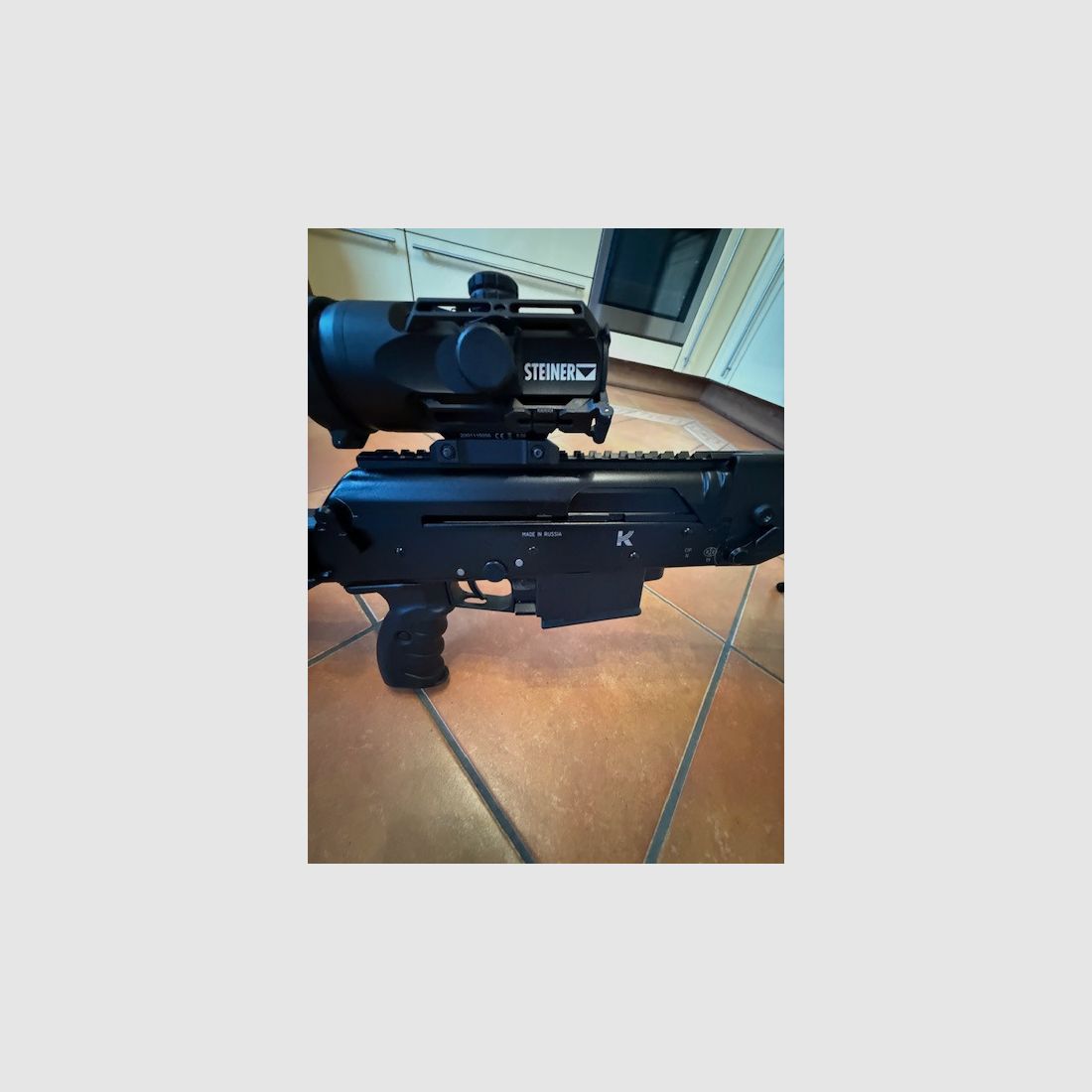 Izhmash Saiga Kalashnikov SR1 – .223 Rem. – Incl. Steiner S432 optics – Top condition RARITY