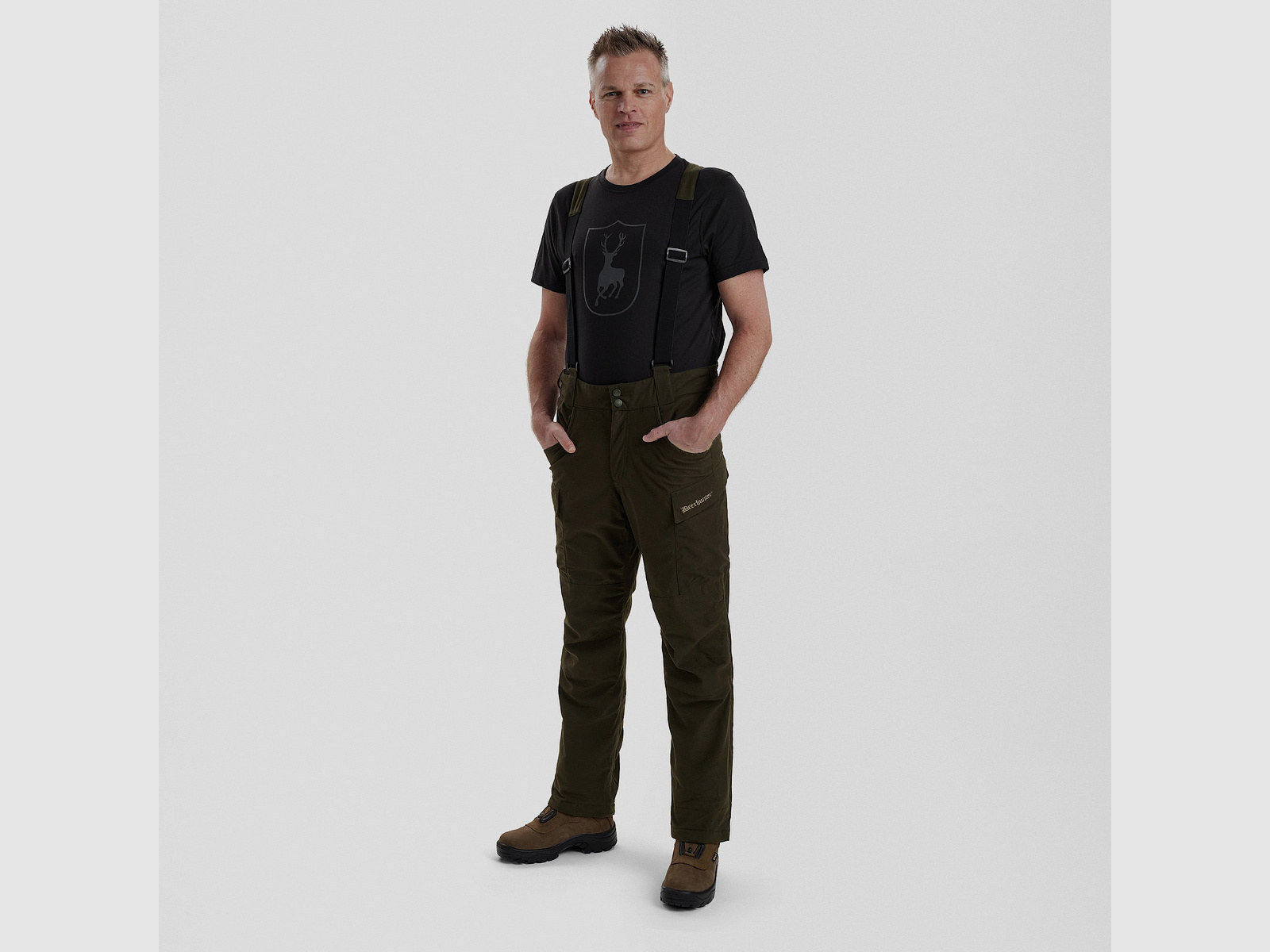 Deerhunter Heat Game Trousers Wood 25