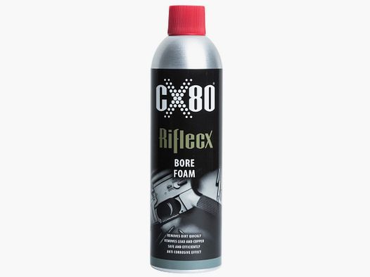 RifleCX Fett/Reiniger/Öl Bore Foam - detergente per canna, spray da 500 ml