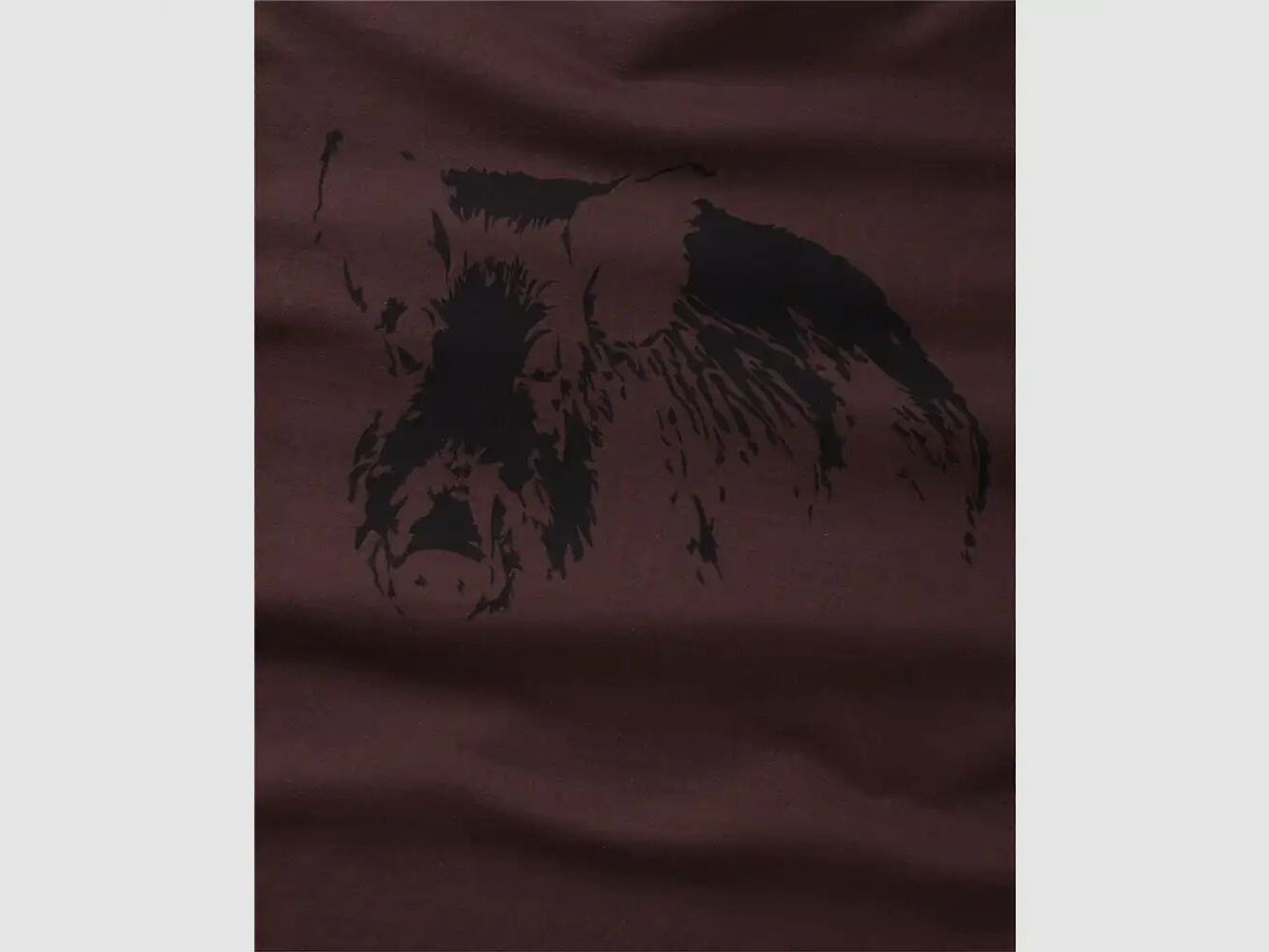 Parforce T-shirt Wildzwijn-print - bruin T-shirt Wildzwijn-print - bruin