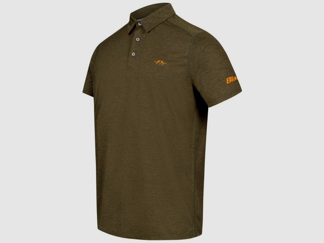 Blaser Herren Competition Polo Shirt dunkel oliv M