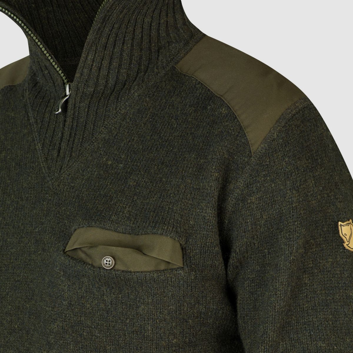 FJÄLLRÄVEN Koster Sweater Dark Olive