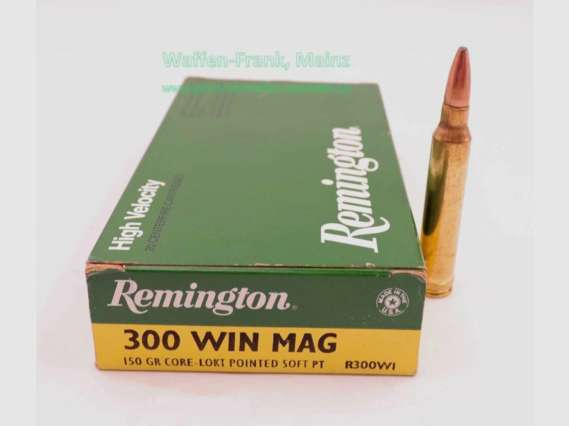 Remington - USA Büchsenpatronen .300WinMag