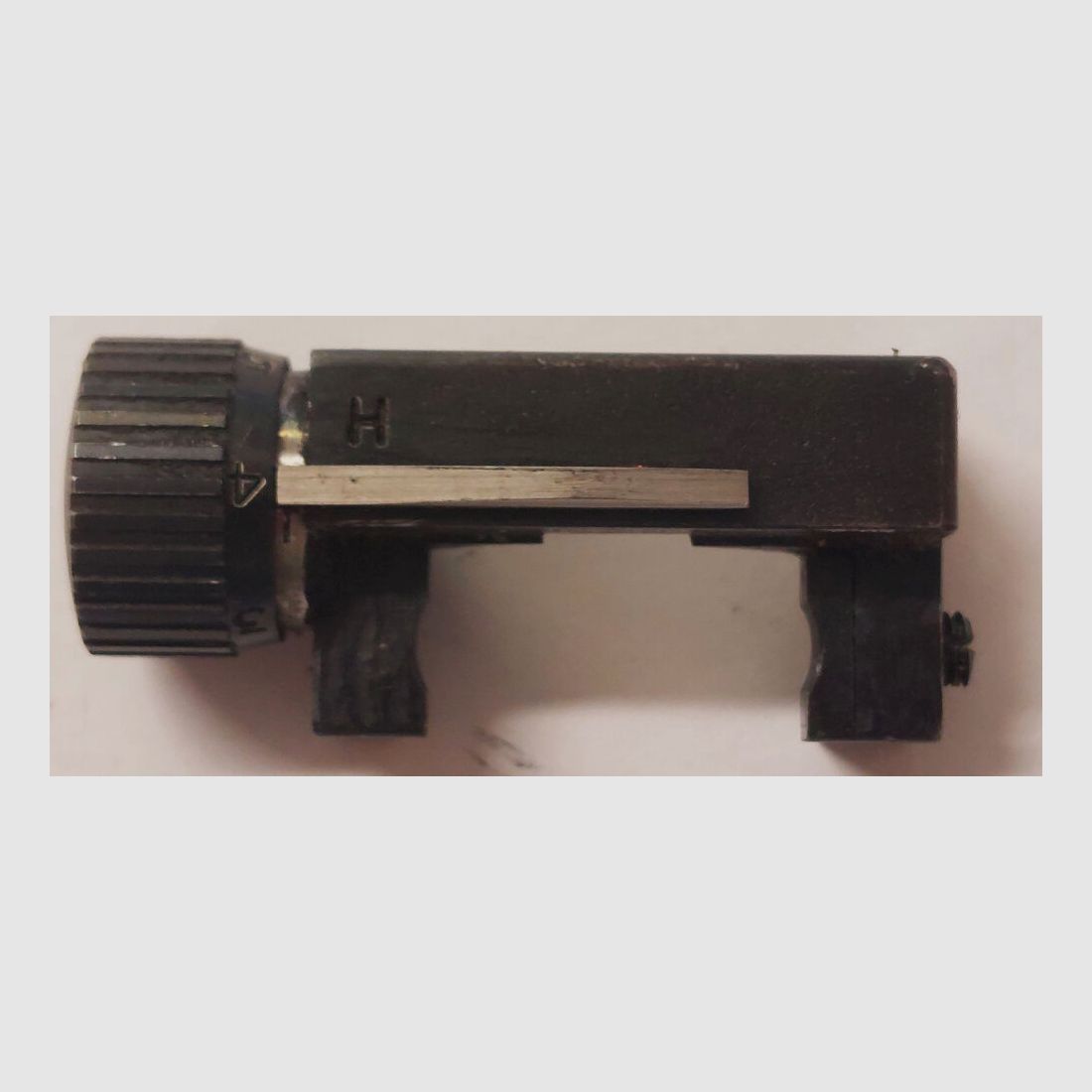 Corrector de visor original Furter para suizo K31, ajustable en altura