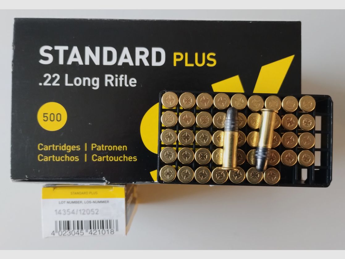 .text>.22lr SK Standard Plus  495 Patronen