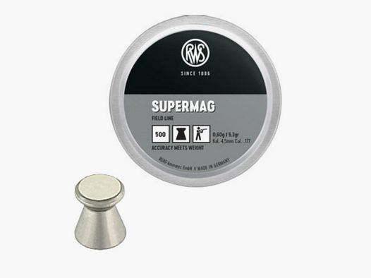 Rws Pallini Supermag caliber 4.5 mm weight 0.60 g